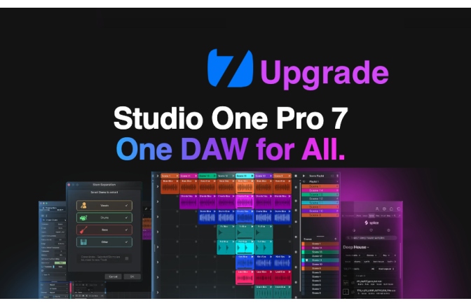 Upgrade Licență DAW Presonus Studio One Pro 7 Upgrade Perpetual License