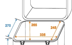 Valiză DJ Roadinger Record Case ALU Maxi Booking