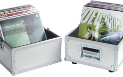 Valiză DJ Roadinger Record Case Pro ALU 50/50, 100LPs