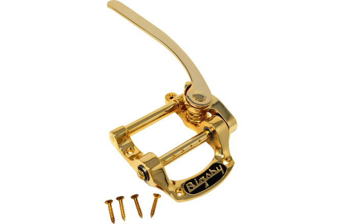 Vibrato Tailpiece Bigsby B5 Vibrato Tailpiece String-Thru Gold