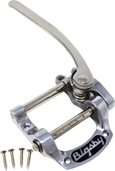 Bigsby B5 Vibrato Tailpiece String-Thru Polished Aluminum