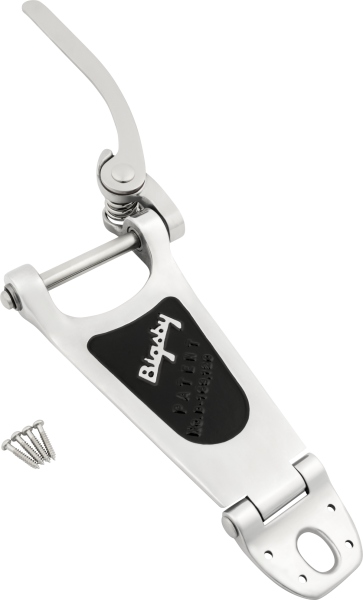 Bigsby B6 Vibrato Tailpiece Polished Aluminum Extra Short Hinge