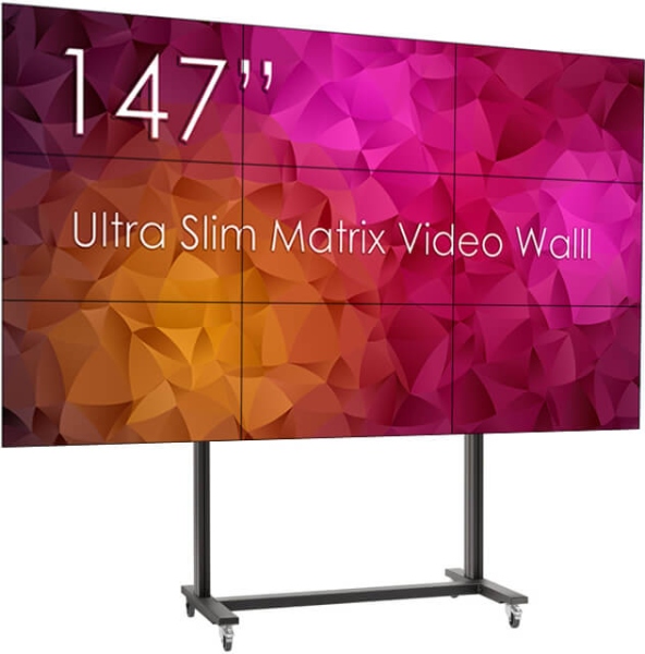 Vogels cu baza mobila, 9 Display-uri SWEDX UMX-49K8-1 si Controller / Matrice MXB29VM