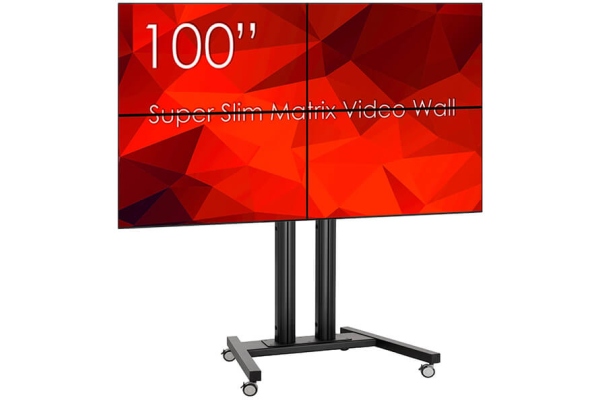 2x2 mobil ,4 Display-uri SWEDX SDS50K8-01 si Controller VideoWall MXB24VM 2x2 mobil ,4 Display-uri SWEDX SDS50K8-01 si Controller VideoWall MXB24VM