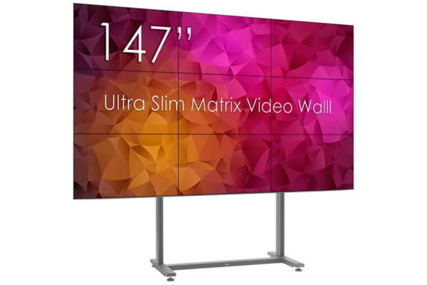 FVW3355 cu baza fixa, 9 Display-uri SWEDX UMX-49K8 si Controller / Matrice MXB29VM