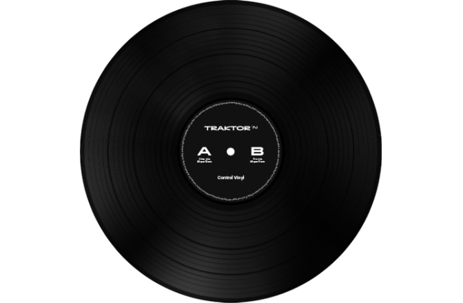 Vinil de control Native Instruments Traktor Control Vinyl Black