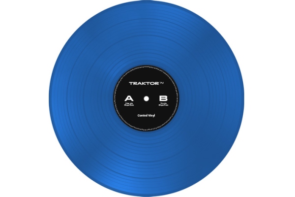 Traktor Control Vinyl Blue Traktor Control Vinyl Blue