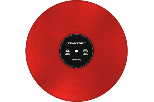 Traktor Control Vinyl Red