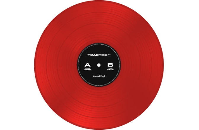Vinil de control Native Instruments Traktor Control Vinyl Red