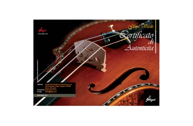 Vioară acustică 4/4 Gliga 4/4 Gliga Extra (maestru) (an 2000-03.15)