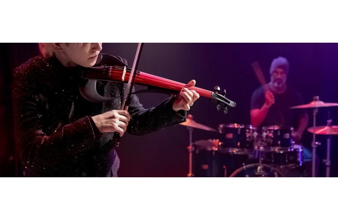 Vioară electrică Yamaha YEV104 Pro DR Electric Violin