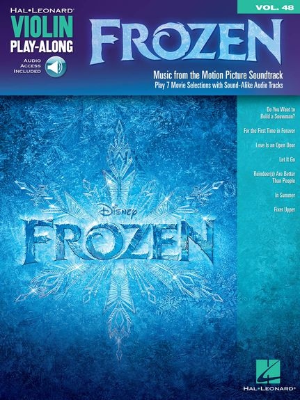 Violin Play-Along Volume 48: Frozen (Book/Online Audio)