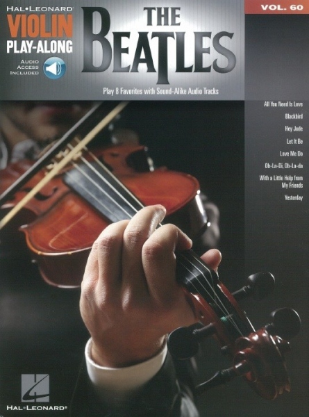 Violin Play-Along Volume 60: The Beatles (Book/Online Audio)