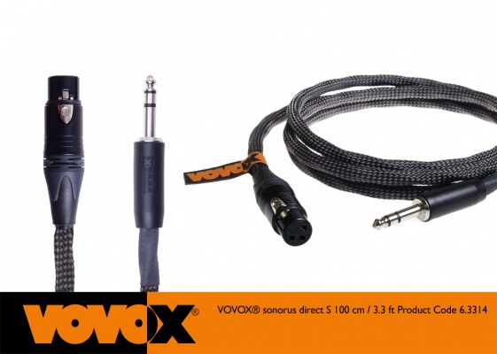 Vovox Sonorus Direct S XLRf-TRS 100