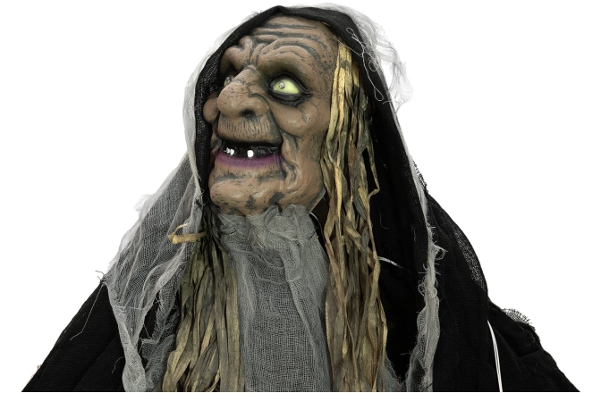 Vrăjitoare animată Europalms Halloween figure Hellxunar