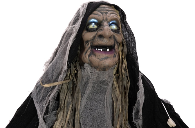 Vrăjitoare animată Europalms Halloween figure Hellxunar