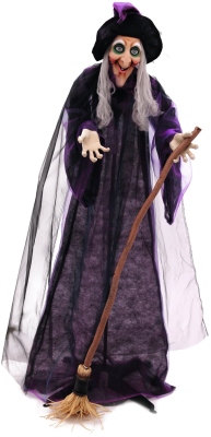 Europalms Halloween witch, animated