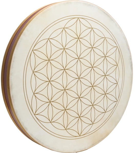 Meinl Sonic Energy 22'' Flower of Life Wave Drum, goat heads