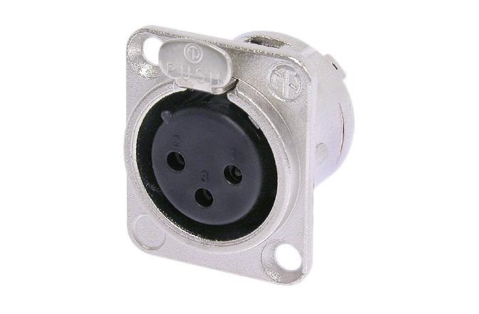 XLR Mama Panou Neutrik NC3 FD-L1