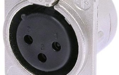XLR Mama Panou Neutrik NC3 FDM3-L-1