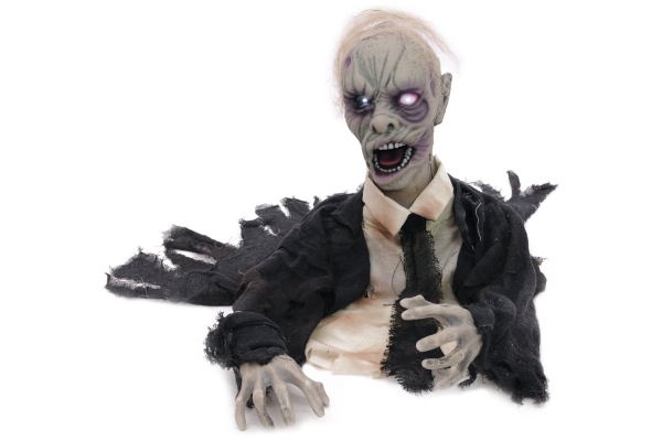 Europalms Halloween Zombie, animated 43cm