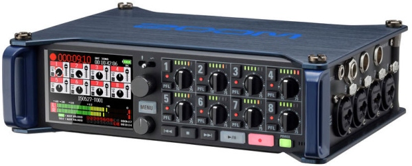 Zoom f8 multitrack recorder