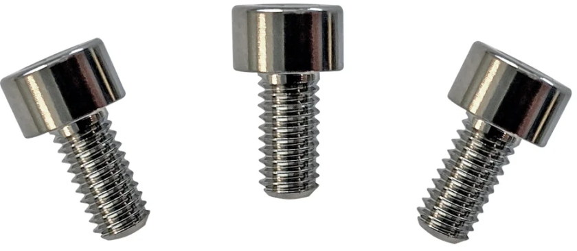 Floyd Rose FRNCSTIP - Titanium Nut Clamping Screws (3 pcs)