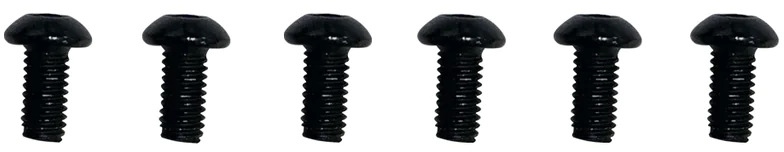 Floyd Rose FRXSMSBP - FRX Saddle Mount Screws (6 pcs) - Black