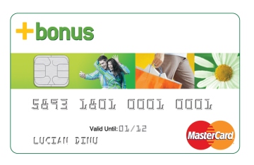 Acum plata si cu Bonus Card.