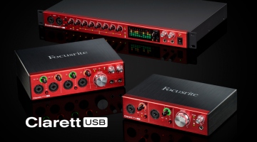 Focusrite introduce seria Clarett USB.