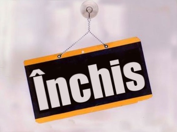 Miercuri 24 Ian Închis!
